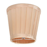 2Pcs Small Lamp Shades Wearproof Smooth Exquisite Lightweight Safe Convenient Table Lampshade0206 Gold - Top-Down View