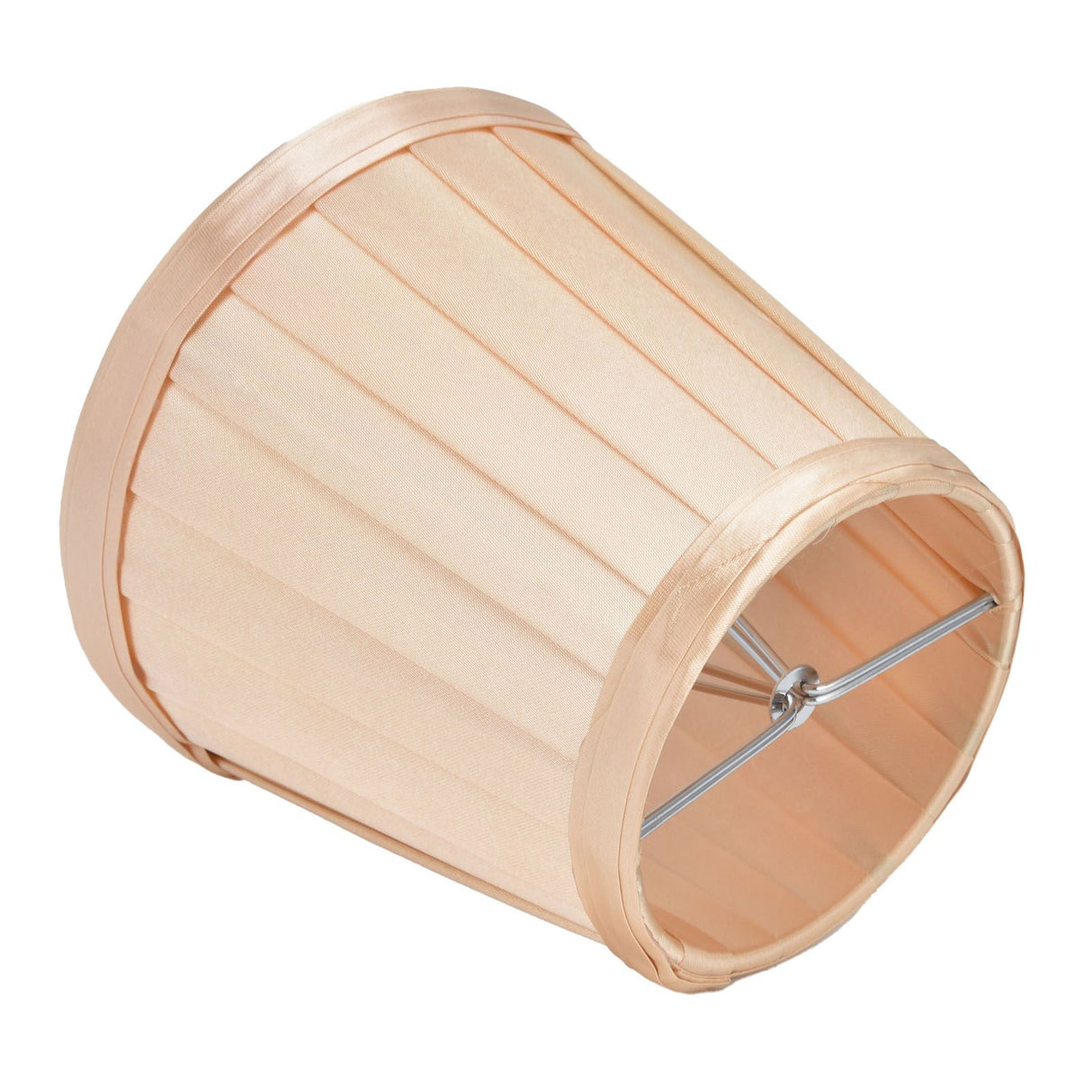 2Pcs Small Lamp Shades Wearproof Smooth Exquisite Lightweight Safe Convenient Table Lampshade0206 Gold