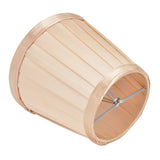 2Pcs Small Lamp Shades Wearproof Smooth Exquisite Lightweight Safe Convenient Table Lampshade0206 Gold - Rear View