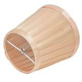 2Pcs Small Lamp Shades Wearproof Smooth Exquisite Lightweight Safe Convenient Table Lampshade0206 Gold