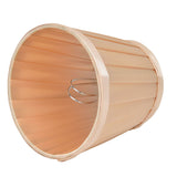 2Pcs Small Lamp Shades Wearproof Smooth Exquisite Lightweight Safe Convenient Table Lampshade0206 Gold - Low Angle