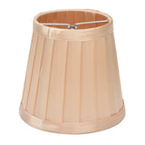 2Pcs Small Lamp Shades Wearproof Smooth Exquisite Lightweight Safe Convenient Table Lampshade0206 Gold