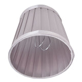 2Pcs Small Lamp Shades Wearproof Smooth Exquisite Lightweight Safe Convenient Table Lampshade0207 Silver - 45-Degree Angle