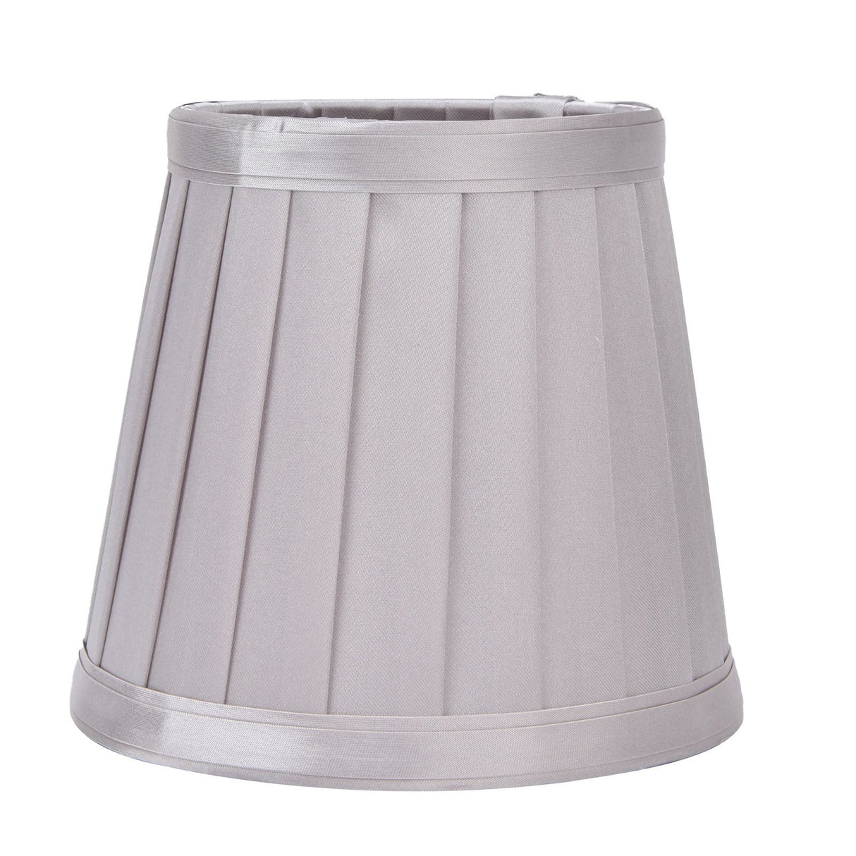2Pcs Small Lamp Shades Wearproof Smooth Exquisite Lightweight Safe Convenient Table Lampshade0207 Silver