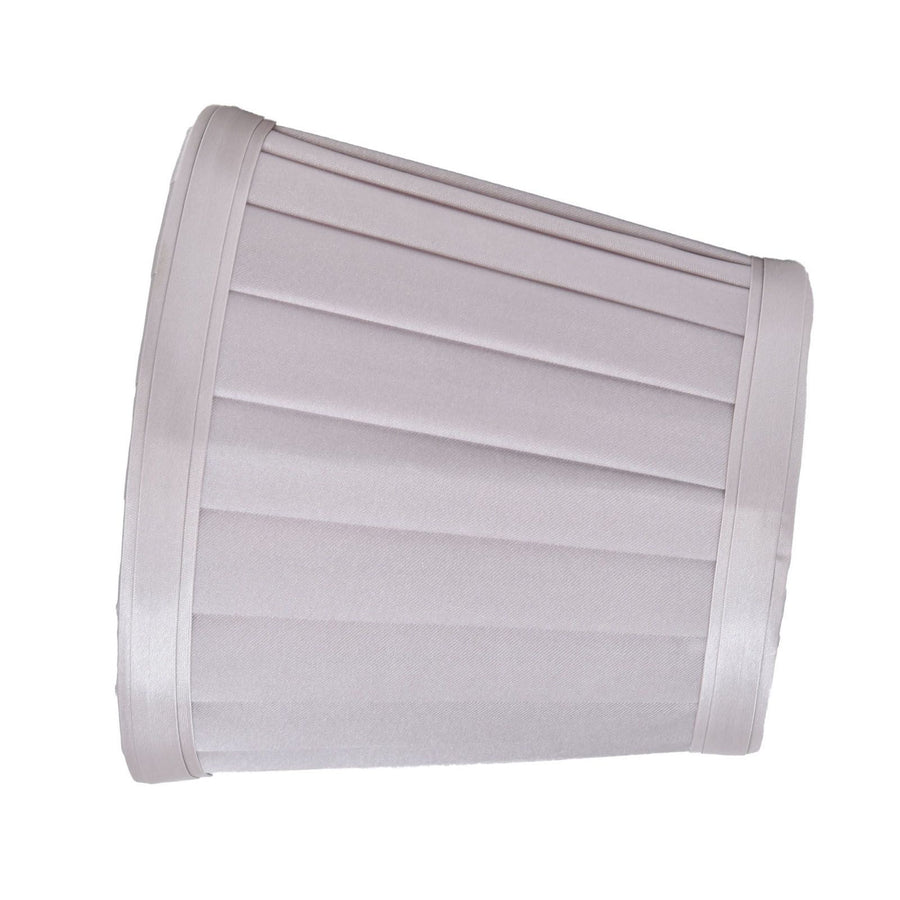 2Pcs Small Lamp Shades Wearproof Smooth Exquisite Lightweight Safe Convenient Table Lampshade0207 Silver