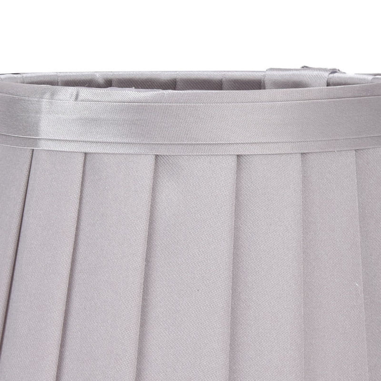 2Pcs Small Lamp Shades Wearproof Smooth Exquisite Lightweight Safe Convenient Table Lampshade0207 Silver