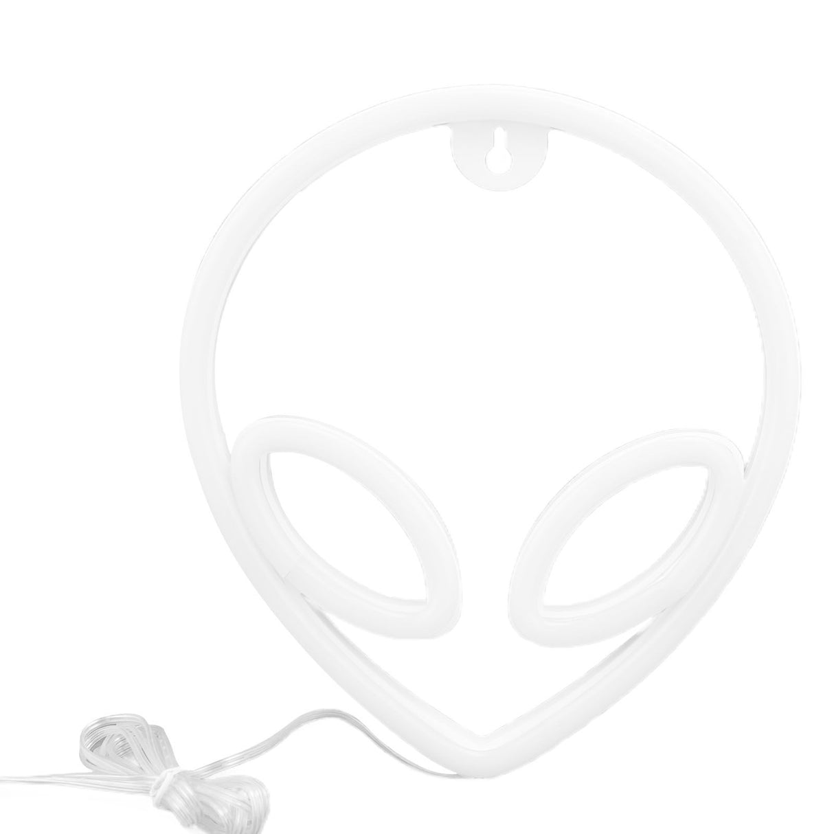Alien Neon Sign Decorative Neon Light Night Lamp for Bedroom Children's Room Bar Decor USB Or Battery Powered(Blue Eye Pink Face )