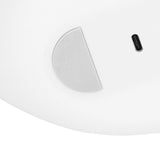 Silicone Night Light USB Charging Cute Whale Shaped Tap Lamp with 3 Lighting Modes 3H Timing Function White - Extra Image