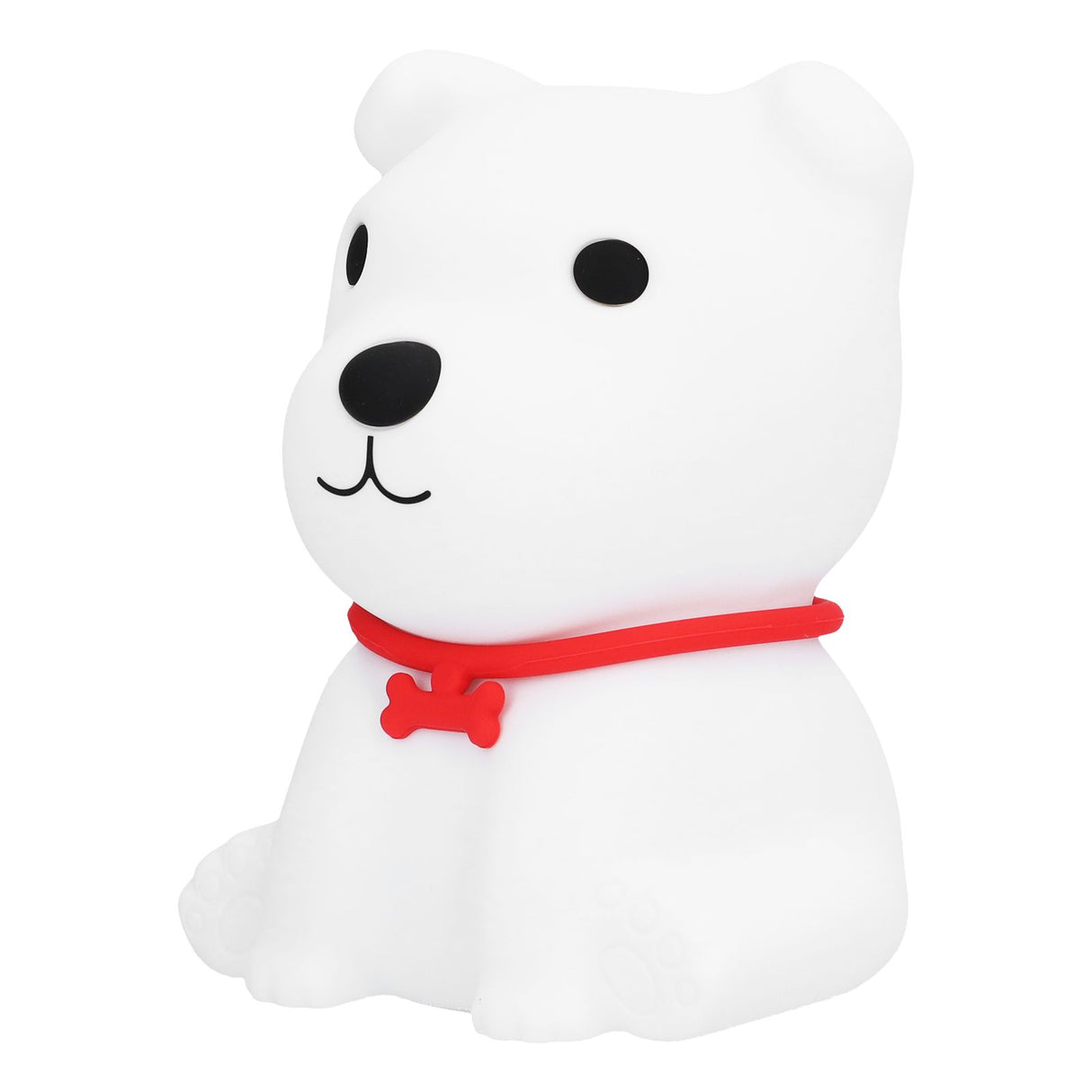 Cute Dog Shaped Silicone Lamp Kids Night Light Portable Bedside Light for Baby Sleeping Nursery USB Charging