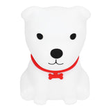 Cute Dog Shaped Silicone Lamp Kids Night Light Portable Bedside Light for Baby Sleeping Nursery USB Charging