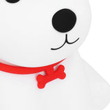 Cute Dog Shaped Silicone Lamp Kids Night Light Portable Bedside Light for Baby Sleeping Nursery USB Charging