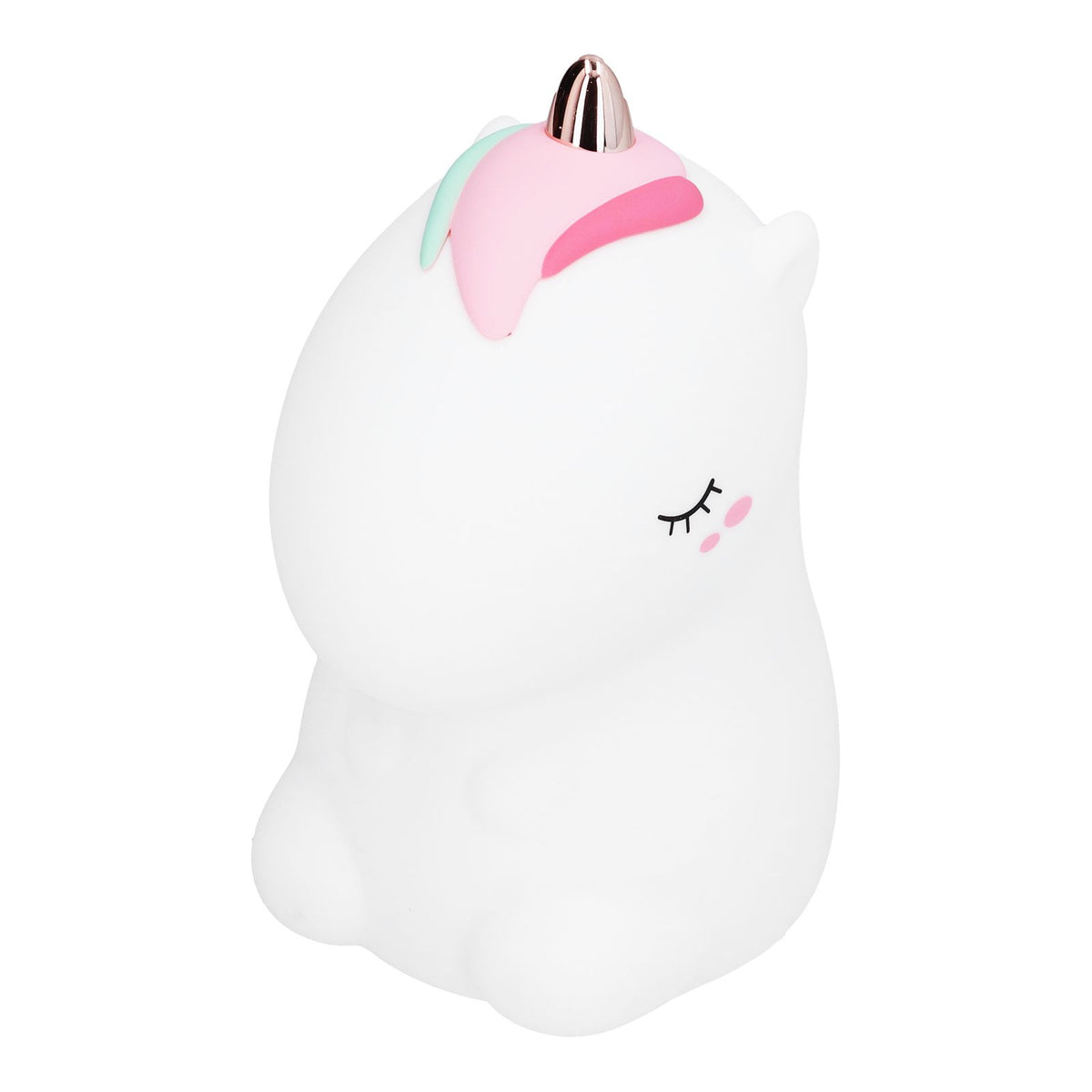 LED Animal Night Light USB Charging Silicone Cute Color Changing Lamp for Bedroom Home