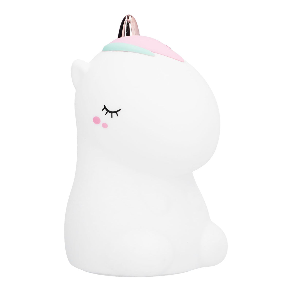 LED Animal Night Light USB Charging Silicone Cute Color Changing Lamp for Bedroom Home