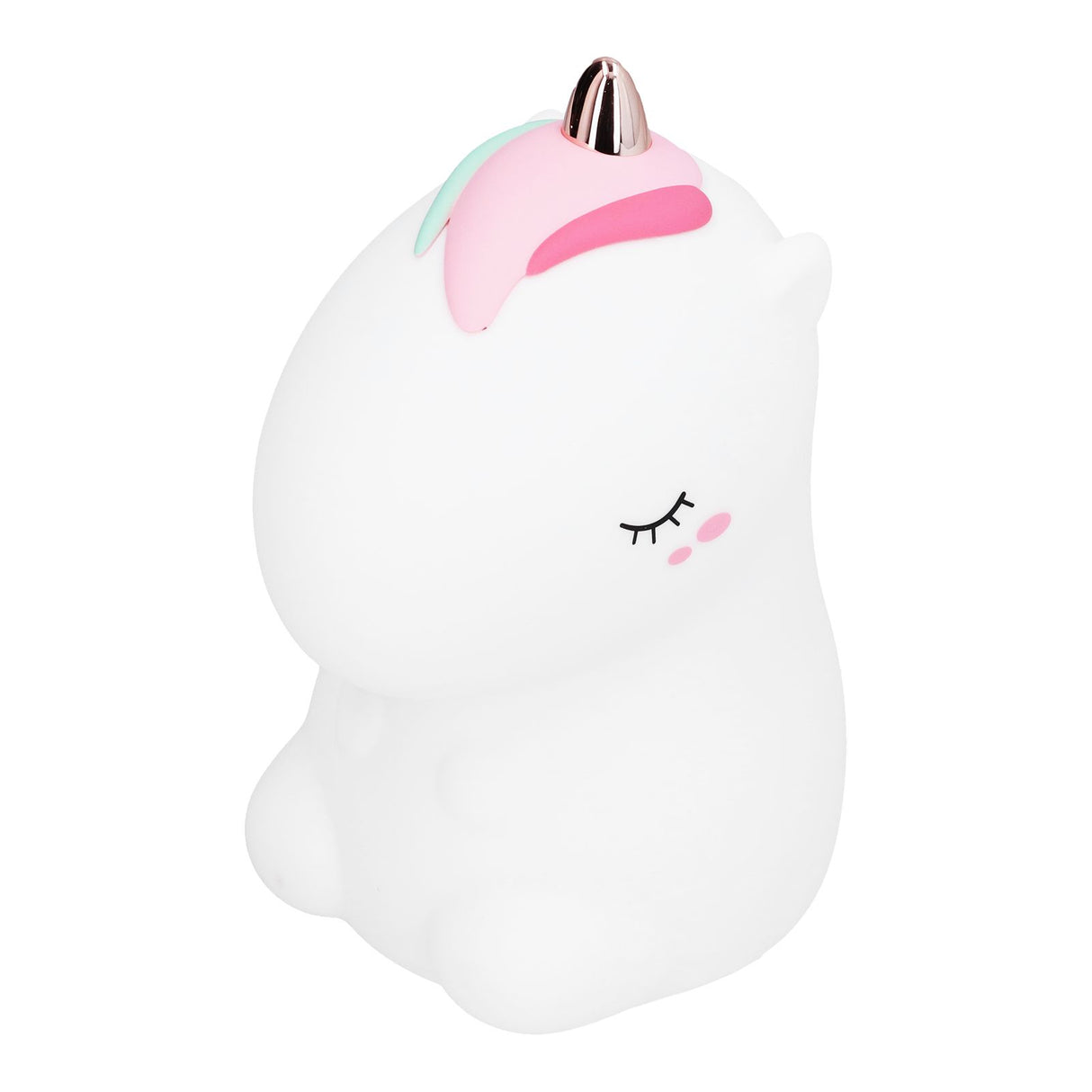 LED Animal Night Light USB Charging Silicone Cute Color Changing Lamp for Bedroom Home