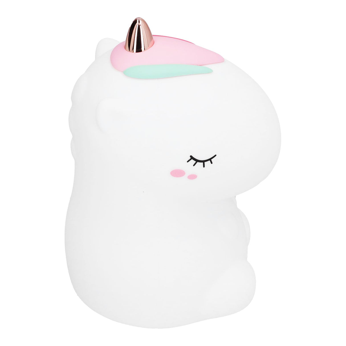 LED Animal Night Light USB Charging Silicone Cute Color Changing Lamp for Bedroom Home