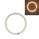 3V‑5V Ring Light Board 10W LED Ring Light Plate with Cold and Warm 2 Color Lighting USB Powered for Daily Lighting