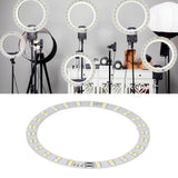 3V‑5V Ring Light Board 10W LED Ring Light Plate with Cold and Warm 2 Color Lighting USB Powered for Daily Lighting - Extra Image