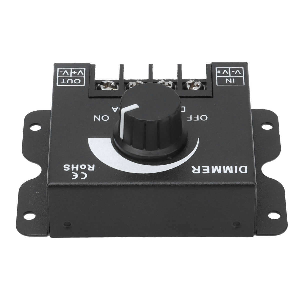 30A LED Dimmer PWM Unicolor Single Channel Adjustable Dimming Controller DC 12V‑24V