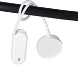 LED Desk Lamp with Gooseneck Night Light 3 Color Stepless Dimming Foldable Eye Protection Lamp USB ChargingWhite - Extra Image