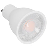 10W GU10 LED Light Bulb 1100LM Spotlight Bulb Home Embedded Lighting for Living Room Exhibition Hall 100‑265VWarm Light - Top-Down View