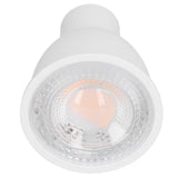 10W GU10 LED Light Bulb 1100LM Spotlight Bulb Home Embedded Lighting for Living Room Exhibition Hall 100‑265VWarm Light