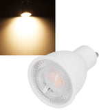 10W GU10 LED Light Bulb 1100LM Spotlight Bulb Home Embedded Lighting for Living Room Exhibition Hall 100‑265VWarm Light