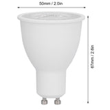 10W GU10 LED Light Bulb 1100LM Spotlight Bulb Home Embedded Lighting for Living Room Exhibition Hall 100‑265VWarm Light