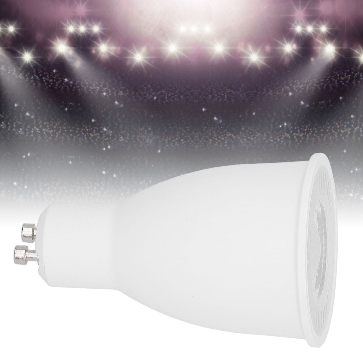 GU10 15W 1650lm LED Spotlight Embedded LED Spot Light Bulb for Home Office 100‑265VWhite Light
