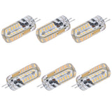 6Pcs LED Bulb Easy Install Light Transmission Uniform Light Output Color Bulb for Party Home 12VWarm White - Extra Image