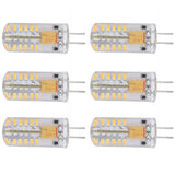 6Pcs LED Bulb Easy Install Light Transmission Uniform Light Output Color Bulb for Party Home 12VWarm White