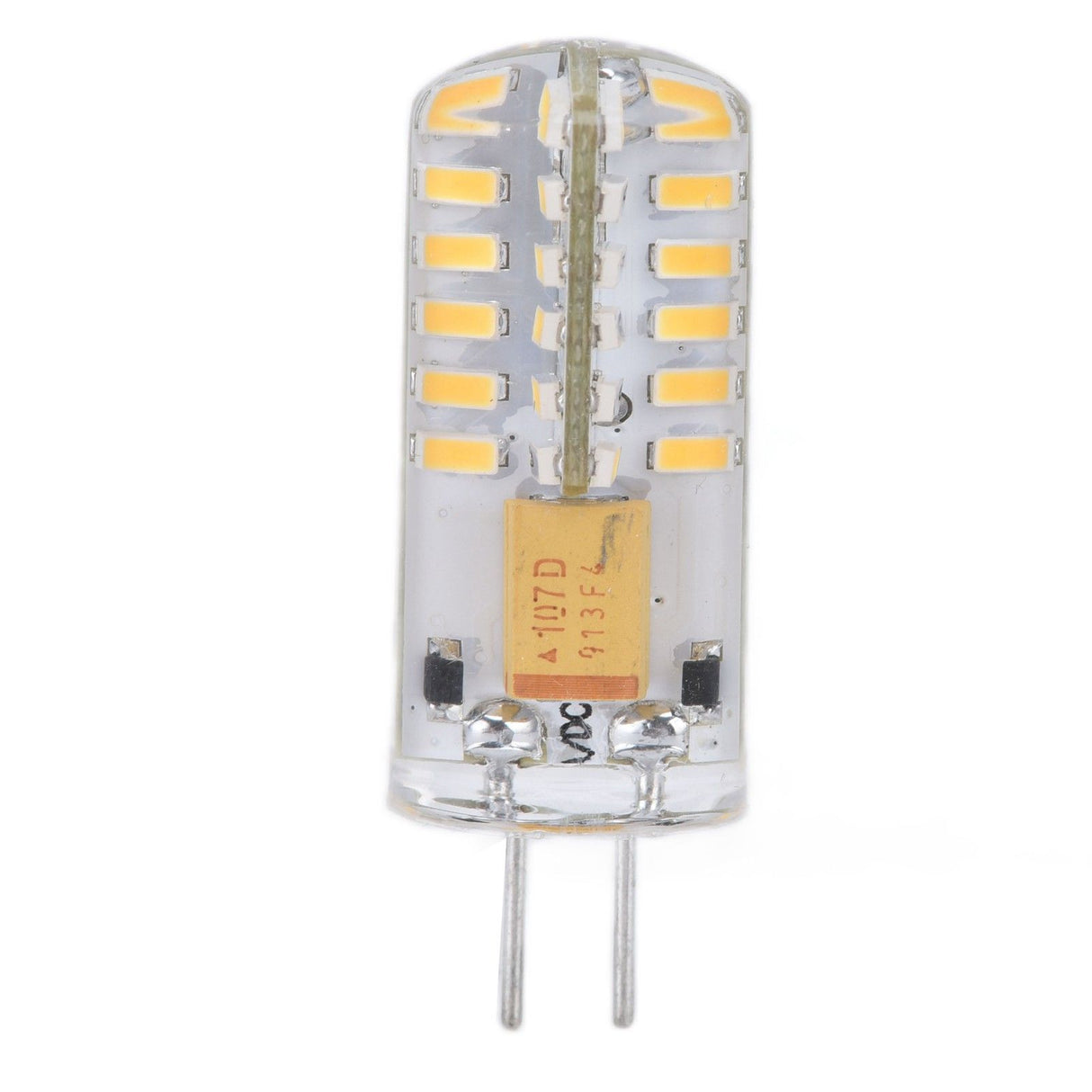 6Pcs LED Bulb Easy Install Light Transmission Uniform Light Output Color Bulb for Party Home 12VWarm White