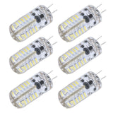 6Pcs LED Bulb Easy Install Light Transmission Uniform Light Output Color Bulb for Party Home 12VPure White - Rear View