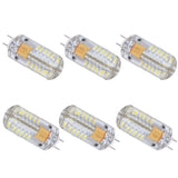 6Pcs LED Bulb Easy Install Light Transmission Uniform Light Output Color Bulb for Party Home 12VPure White