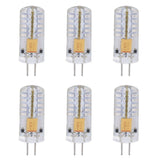 6Pcs LED Bulb Easy Install Light Transmission Uniform Light Output Color Bulb for Party Home 12VBlue