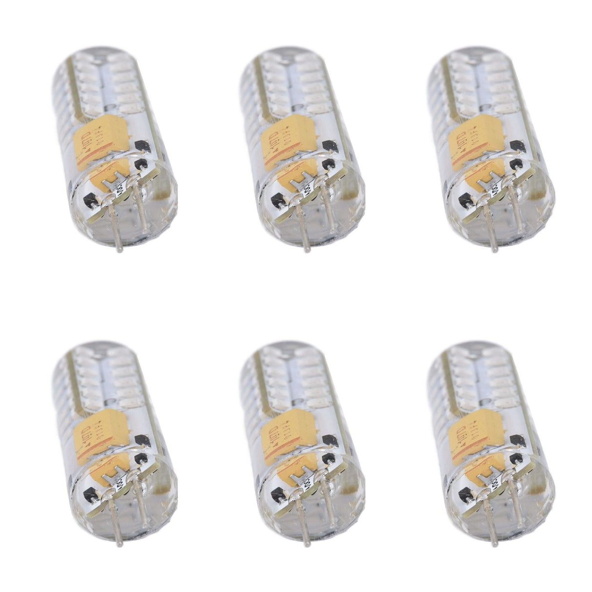 6Pcs LED Bulb Easy Install Light Transmission Uniform Light Output Color Bulb for Party Home 12VBlue