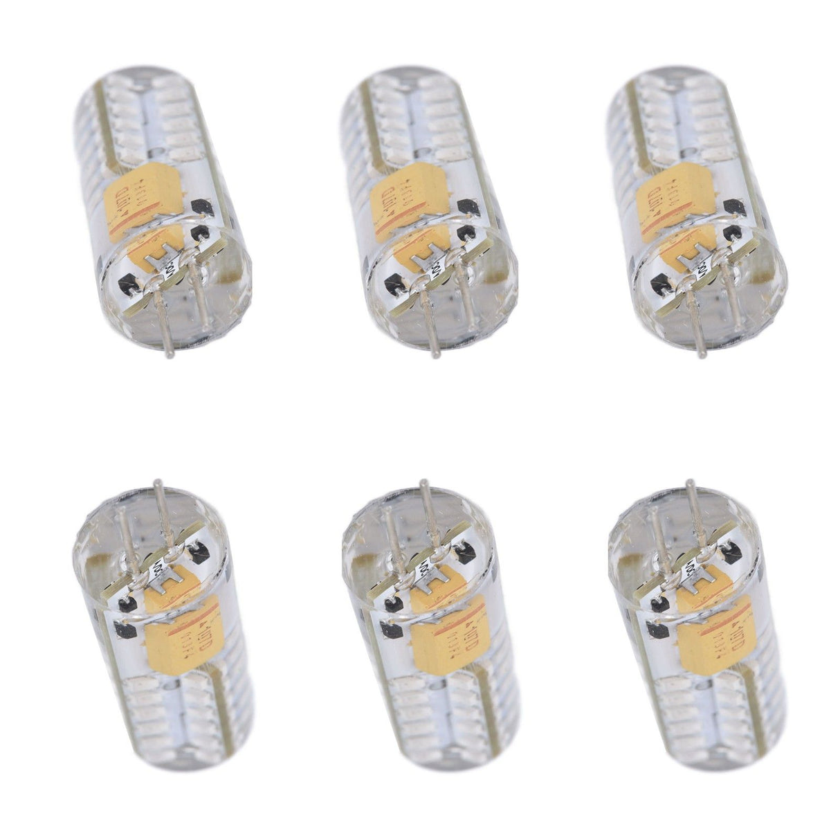 6Pcs LED Bulb Easy Install Light Transmission Uniform Light Output Color Bulb for Party Home 12VBlue