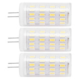 3PCS G4 LED Bulb 5W T3 JC Type Double Pin Base AC DC12‑24V Dimmable Outdoor Landscape BulbWhite Light