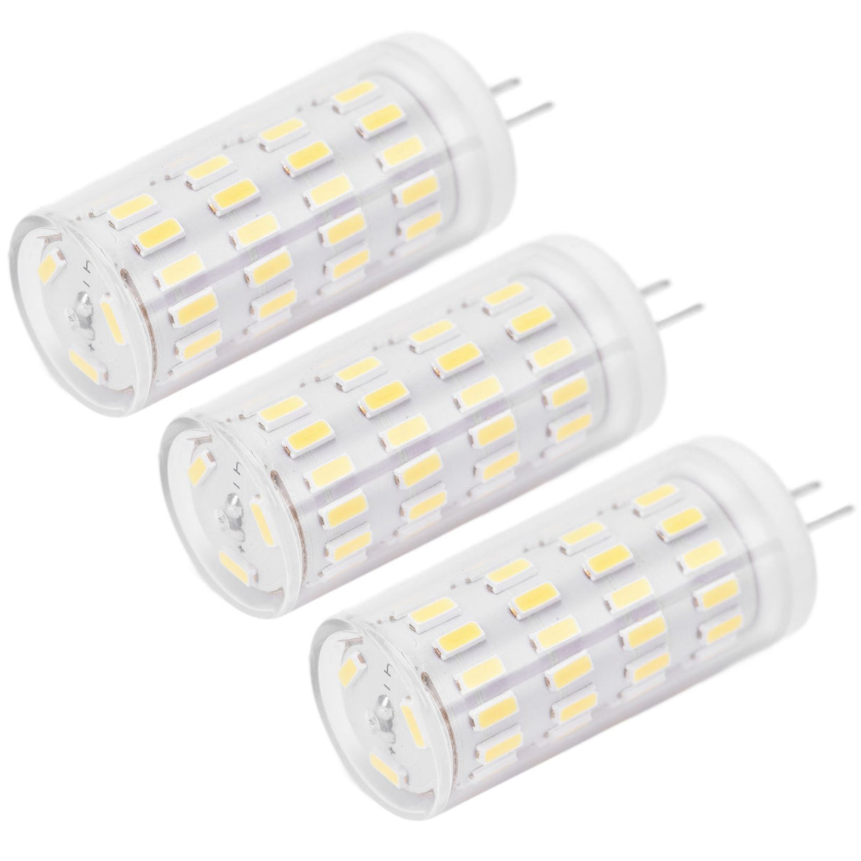 3PCS G4 LED Bulb 5W T3 JC Type Double Pin Base AC DC12‑24V Dimmable Outdoor Landscape BulbWhite Light
