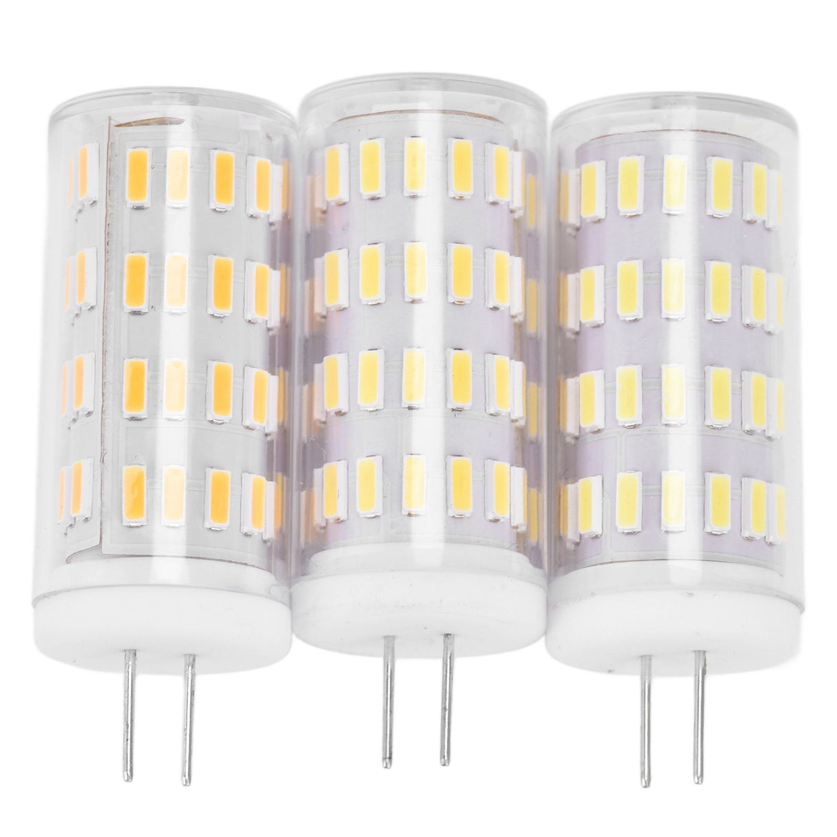 3PCS G4 LED Bulb 5W T3 JC Type Double Pin Base AC DC12‑24V Dimmable Outdoor Landscape BulbNatural Light