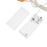 10LED Pumpkin String Lights Battery Operated Halloween Decorative Lamp for Home Yard Festival Party