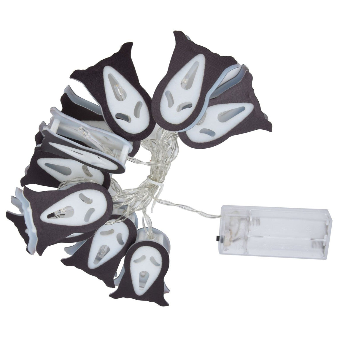 Halloween Ghosts String Lights 10LED String Light for Outdoor Indoor Holiday Decoration Battery Operated