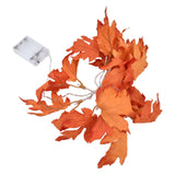 10LED Maple Leaves String Light LED Decorative String Light for Home Holiday Indoor Decor - Close-Up Angle