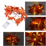 10LED Maple Leaves String Light LED Decorative String Light for Home Holiday Indoor Decor