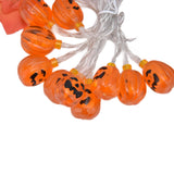 LED String Light Autumn Pumpkin Red Maple Leaves String Light with 20LEDs for Indoor Outdoor