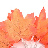 LED String Light Autumn Pumpkin Red Maple Leaves String Light with 20LEDs for Indoor Outdoor