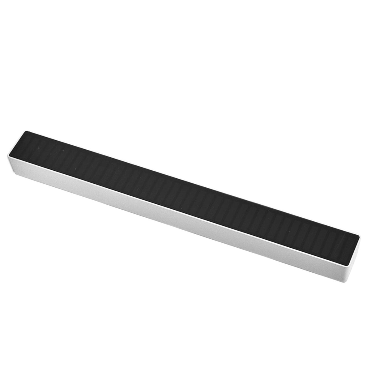 40LED RGB Rhythm Light Colorful USB Charging Light Bar Voice Control Light with Base for KTV Bar PartyWhite Shell