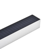 40LED RGB Rhythm Light Colorful USB Charging Light Bar Voice Control Light with Base for KTV Bar PartyWhite Shell