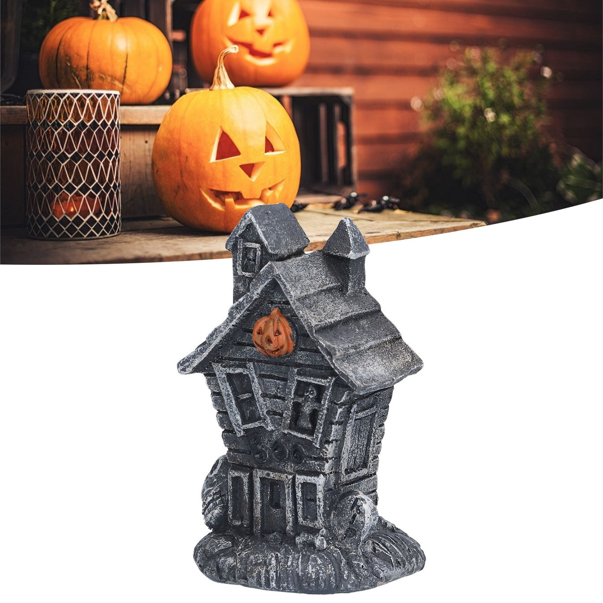 Halloween Haunted House Light Innovative Lamp for Gathering Festival Indoor OutdoorBZ2668‑W‑1 Pumpkin