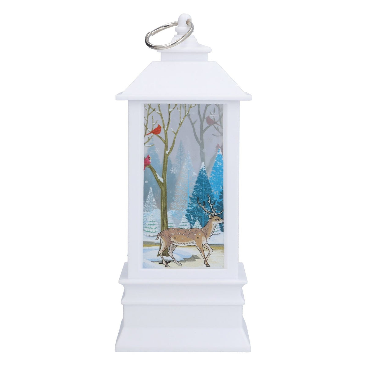 LED Lantern Elk Desktop Warm Light Personalized Christmas Light for Home Bedroom Living Room