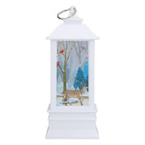 LED Lantern Elk Desktop Warm Light Personalized Christmas Light for Home Bedroom Living Room - Front View